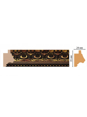 Багет DECOMASTER J12-966 (35*24*2900мм)