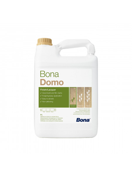 Лак Bona (Бона) Domo (Домо) 1K п/мат. 5 л
