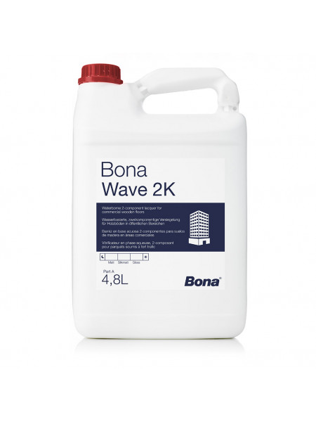 Лак Bona (Бона) Wave (Вейф) 2K мат. 5л