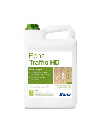 Лак Bona (Бона) Traffic (Трэффик) HD 2K мат. 4,95 л