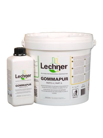 Клей Lechner Gommapur двухкомпонентный полиуретановый, 10 кг (8,7 + 1,3 кг)