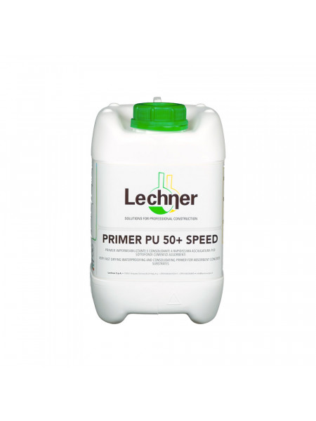 Грунтовка Lechner Primer PU + Speed однокомпонентная, полиуретановая, быстросохнущая, 5 кг