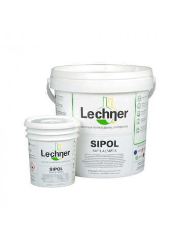 Клей Lechner Sipol двухкомпонентный, эпоксидно-полиуретановый, 10 кг (9+1кг)