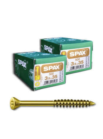Саморезы SPAX (Спакс) 3,5х35 мм  упаковка 500 шт.