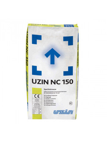 Саморастекающаяся шпаклевочная масса масса UZIN NC 150 25 кг.