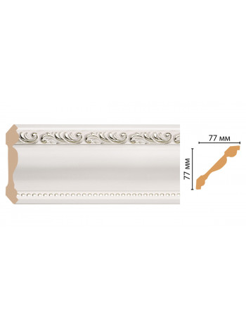 Карниз потолочный DECOMASTER 154-60 (77*77*2400мм)
