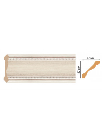 Карниз потолочный DECOMASTER 179-14 (57*57*2400мм)