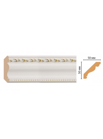 Плинтус потолочный DECOMASTER 155-54ДМ (50*50*2400 мм)