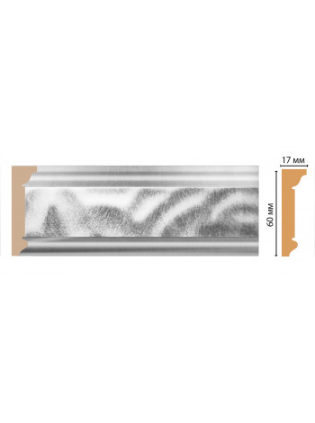 Карниз потолочный DECOMASTER D216-375 (60*17*2400мм)