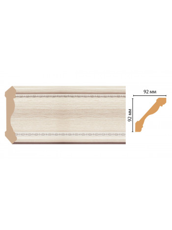 Карниз потолочный DECOMASTER 177-13 (92*92*2400мм)