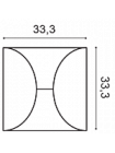 Декоративный элемент Orac Decor W107 Circle
