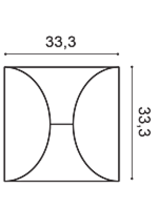 Декоративный элемент Orac Decor W107 Circle
