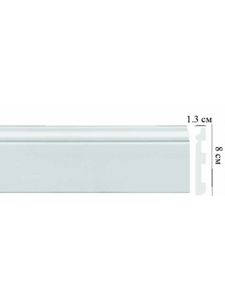 Цветной напольный плинтус decomaster d122 115 дм