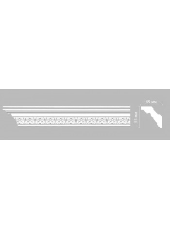 Плинтус потолочный с рисунком DECOMASTER DT9811A (55х49х2400)