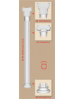 Полуколонна DECOMASTER DCK 01H (O 200,вн.O 165, 2400мм)