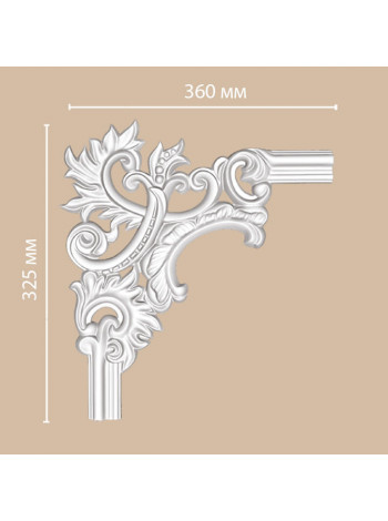Угол DECOMASTER 97803-2L (360*325*25мм)